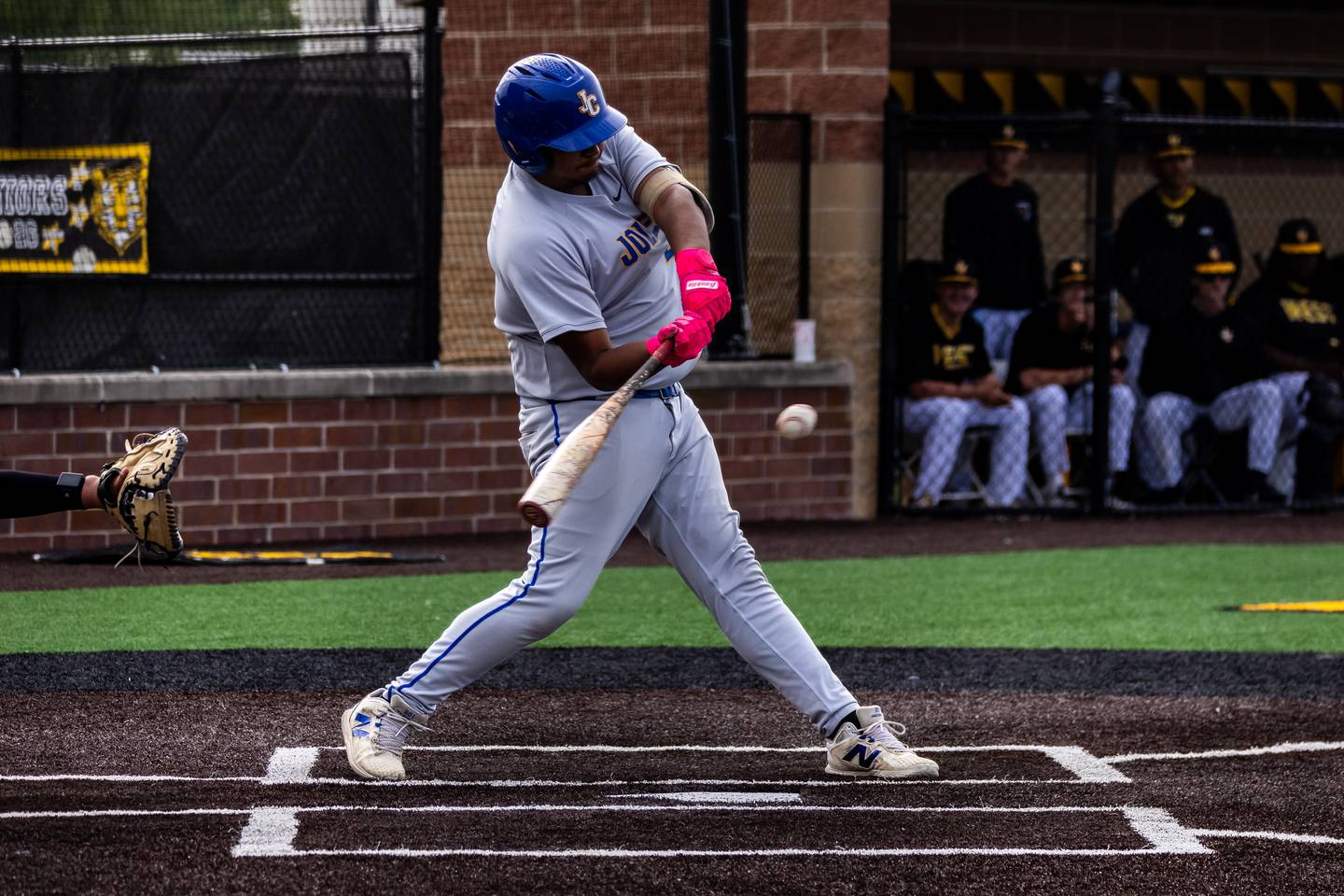 Joliet Central's Adam Sanchez bats during a varsity baseball game against Joliet West at Joliet West on May, 21, 2026.