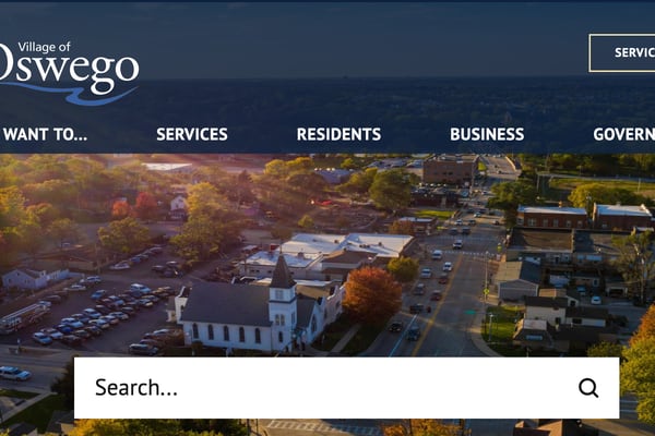 Village of Oswego redesigning website to improve accessibility