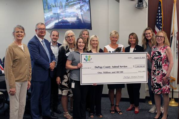 DuPage Animal Services receives $1 million donation