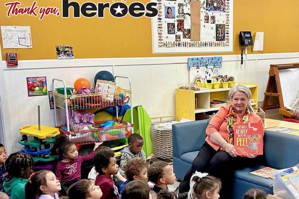 Retired childhood manager a local literacy advocate