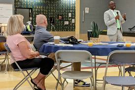 Finances, teacher residency program among topics discussed at Oswego schools community breakfast