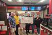 Cortland Casey’s donates lottery reward money to local charities