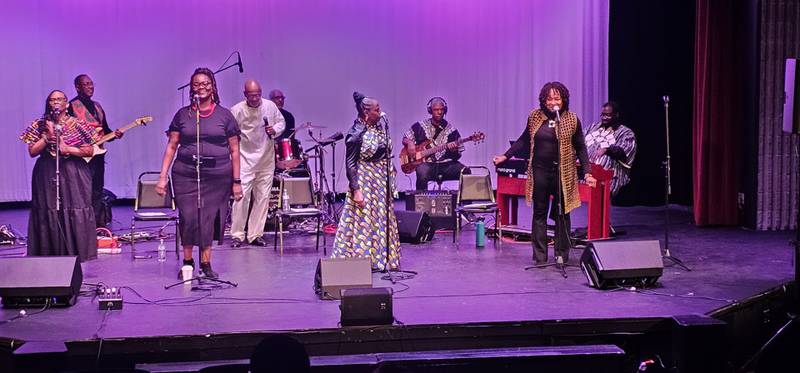 The rhythm and blues band Standing Room Only will perform a rhythm and blues concert Saturday night and a gospel concert Sunday afternoon at the Billie Limacher Bicentennial Park in Joliet. The musical performances are part of a three-day Black History Month celebration at Bicentennial Park called "Stamped into History."