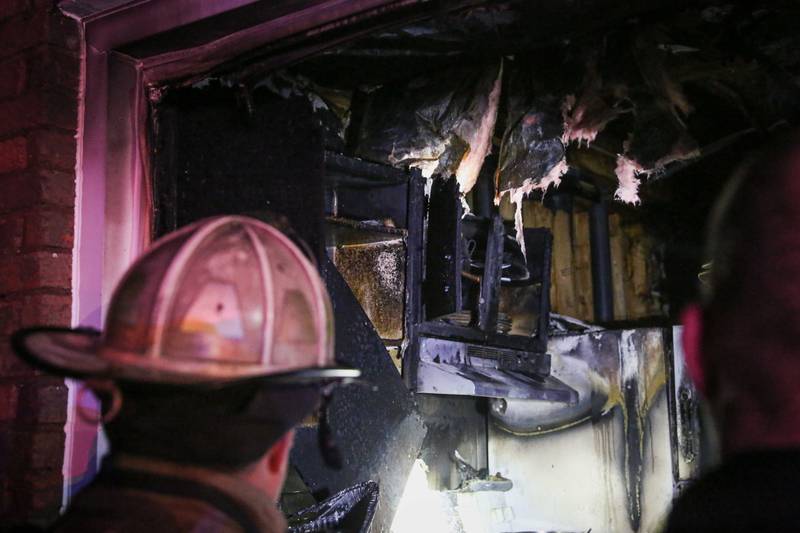 The Harvard Fire Protection District responded to a call at 5:47 a.m. Wednesday, March 19, 2025 to the 1100 block of 9th Street, Harvard for a apartment fire.
