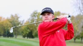 Landen Plym falls in love with golf on first swing