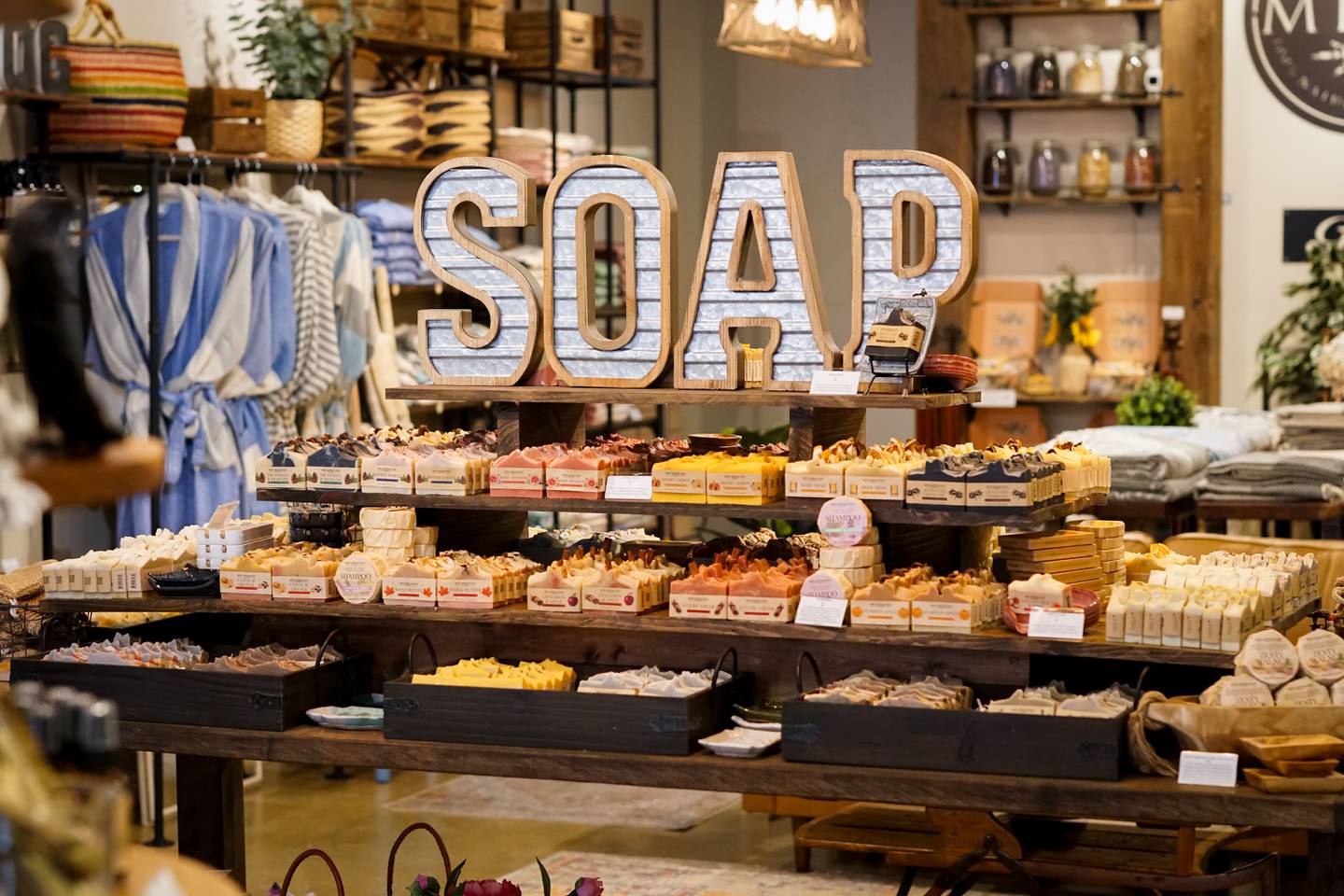 MION Artisan Soap is near the newly renovated First Street Plaza in St. Charles.