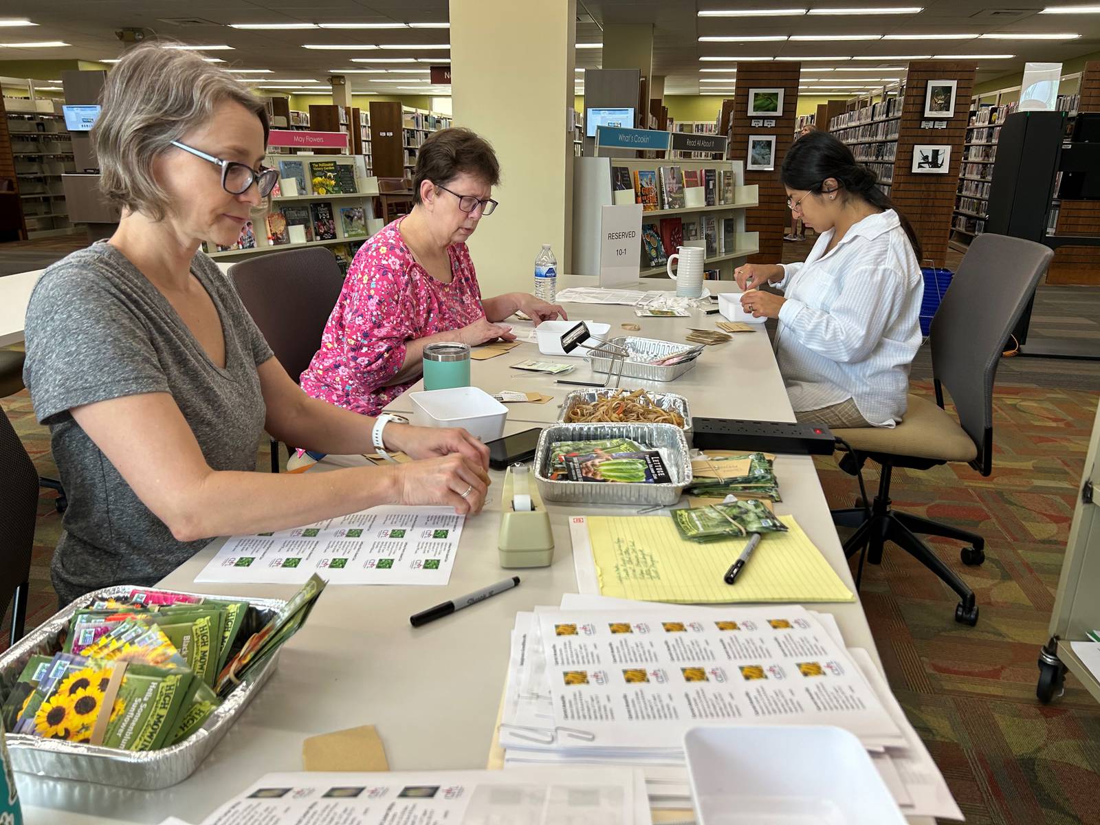 Beyond books Crystal Lake Public Library launches seed library Shaw