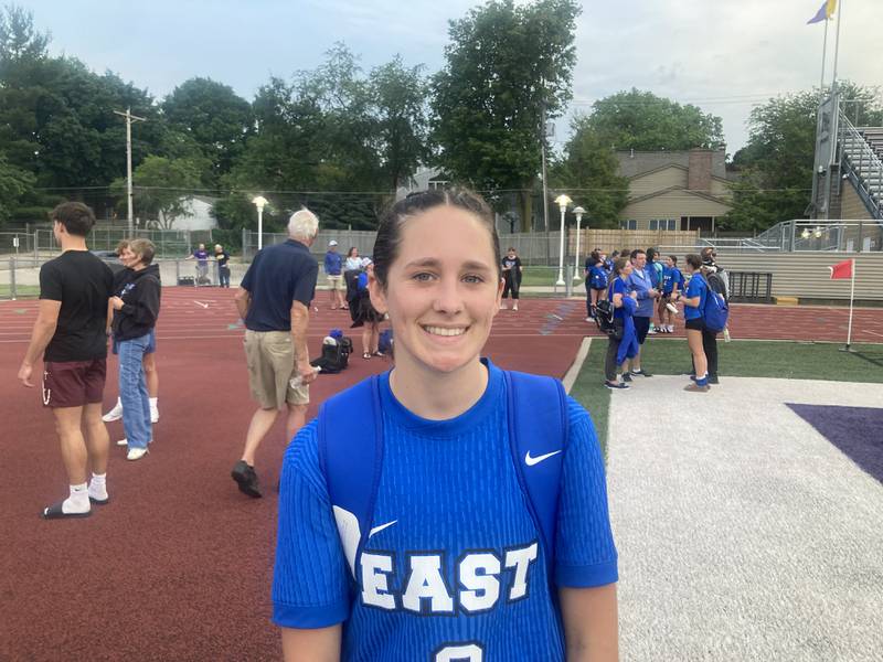 Adelyn Thomas of Lincoln-Way East.