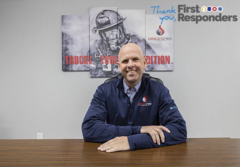 Nick Dinges, owner and CEO, of Dinges Fire Company, a distributor of Fire, Rescue and EMS Equipment in the Midwest, has over 27 years of service as a firefighter and an EMT.