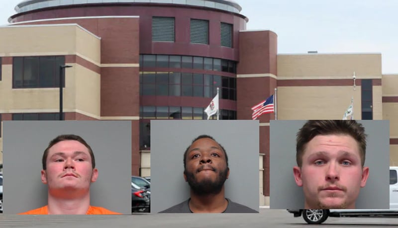 Inset, from left: Blair W. Stiles II, Solomon A. Bankhead, Dominic D. Black