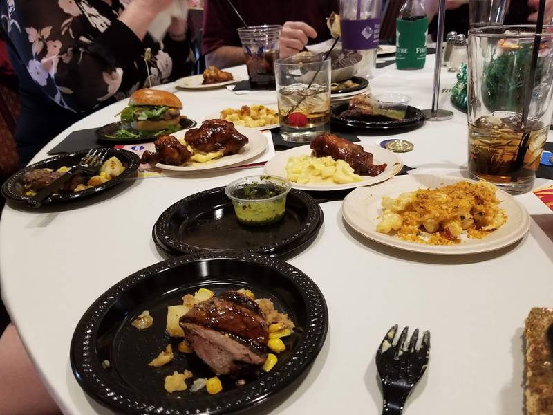 United Cerebral Palsy-Center for Disability Services in Joliet will host its first Great Chef's Tasting Party and Auction since 2020 on March 5. Here is a variety of the food that was served at the 2019 event.