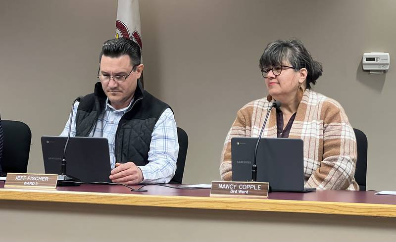 On March 6, 2023, Ward 3 Sycamore Aldermen Jeff Fischer and Nancy Copple both said they would take the next two weeks to mull over their decision regarding requests to increase water usage, meter maintenance and radium removal fees.