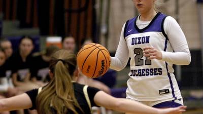 Photos: Dixon takes on Sycamore in Girls Basketball.