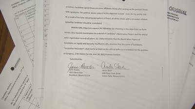 Details of objections to three Congressional District 17 candidates released