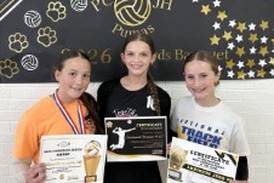 Putnam County Junior High Volleyball Award winners announced