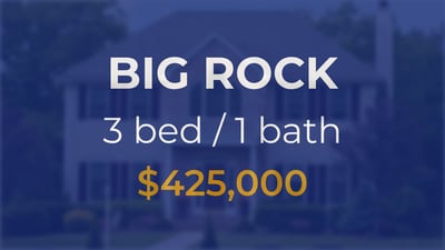 Three-bedroom house sells for $425,000 in Big Rock