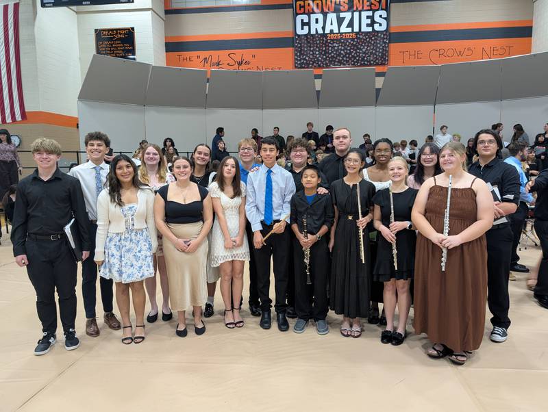 Oregon Junior Senior High School musicians just finished wrapping up their first round of the ILMEA season with the district music festival on Nov. 15, 2025.