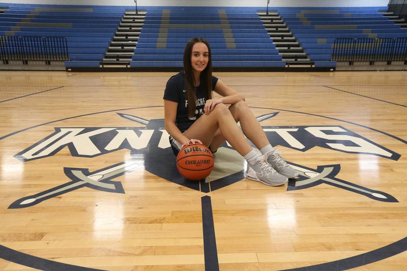 Fieldcrest senior Ashlyn May is The Times 2023 Girls Basketball Player of the Year.