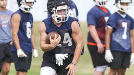 Photos: Oswego holds first fall football practice