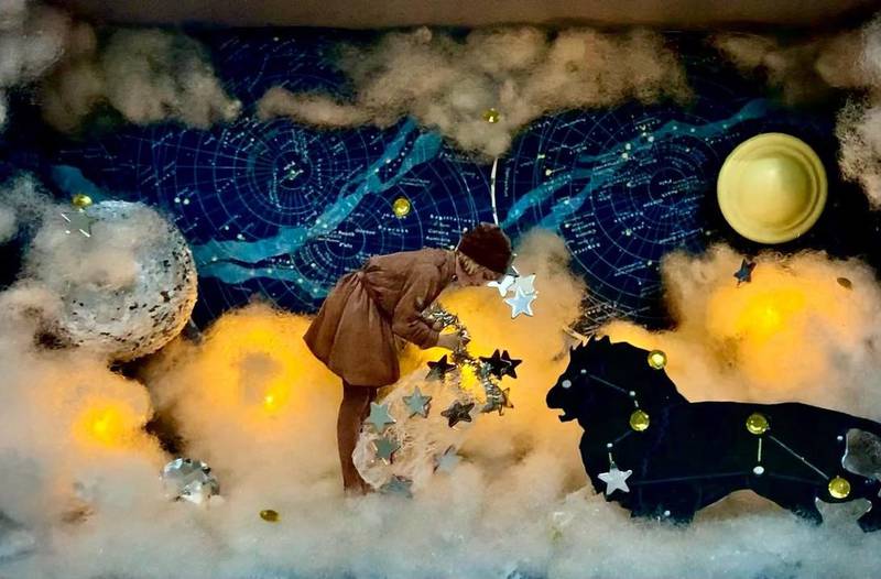 Mixed Media Shadow Box