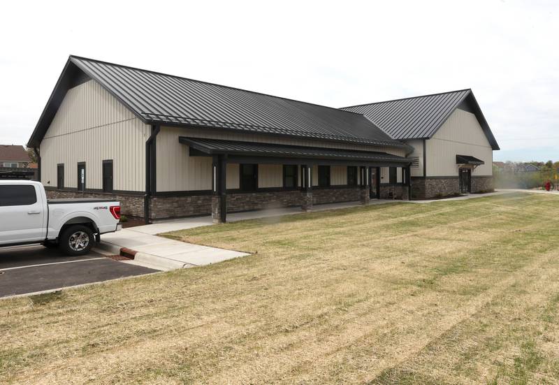 The newly opened DeKalb Fire Station No. 4 on South Malta Road near the Schnucks shopping center.
