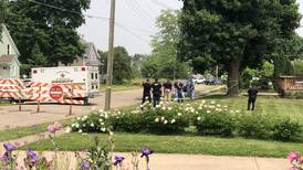 Stabbing victim, man shot by Harvard police identified