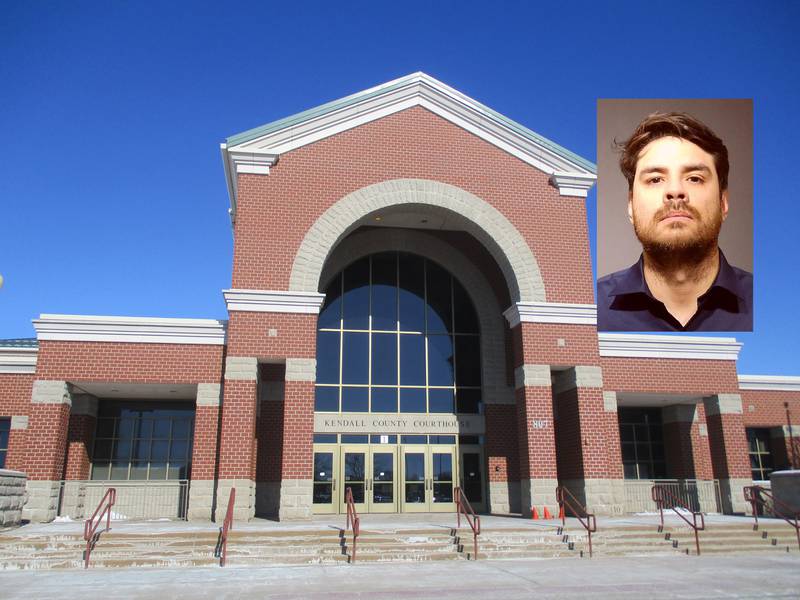 Oscar Cano, 37, of Oswego has been sentenced to eight years in prison for a deadly two-car crash that killed a Somonauk man in November 2021.