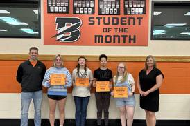 Byron High School names April students of the month