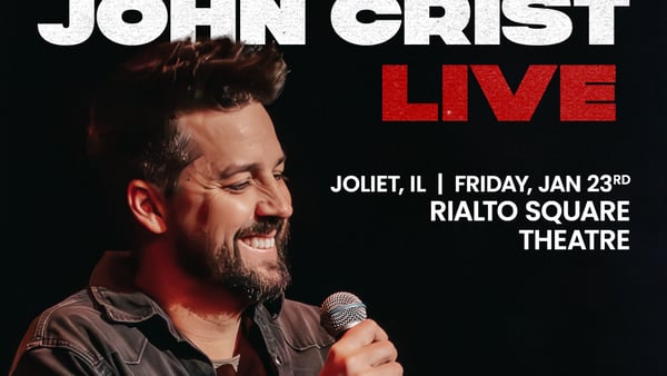 Comedian John Crist coming to Rialto Square Theatre this January