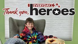 At 9, Crystal Lake boy collects blankets for homeless people – and his kindness is infectious