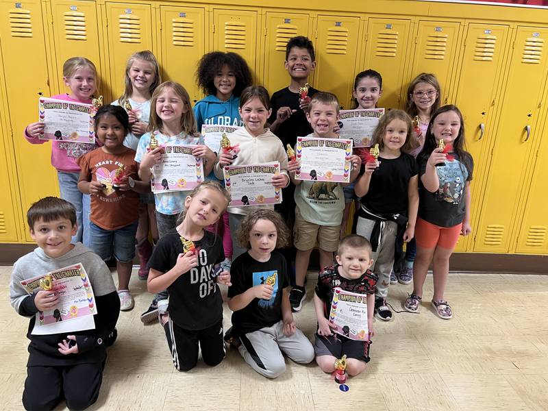 Jefferson Elementary School in Ottawa named its Champions of the Charter for September 2023.