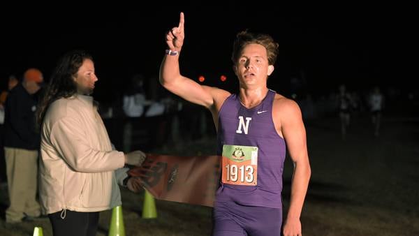Downers North’s Philip Cupial, Sandwich’s Sunny Weber defend individual titles at Twilight XC Invite