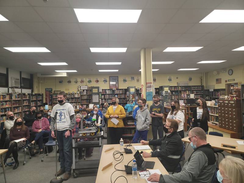 The STEM Team reported during its presentation to the Princeton Elementary Board on Monday, that it has received a total of $1,950 in donations from Northern Partners, L.W. Schneider, Taylor’s Way and Michlig Energy.