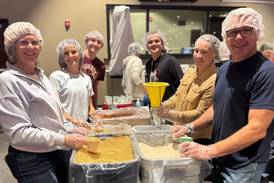 Village Christian Church volunteers pack 102,000 meals for hunger relief