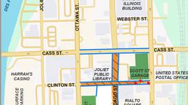 Downtown Joliet street closures change Monday for Chicago Street project