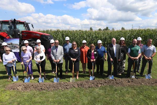 Photos: IVCC breaks ground on Dr. Alfred E. Wisgoski Agricultural Education Center 