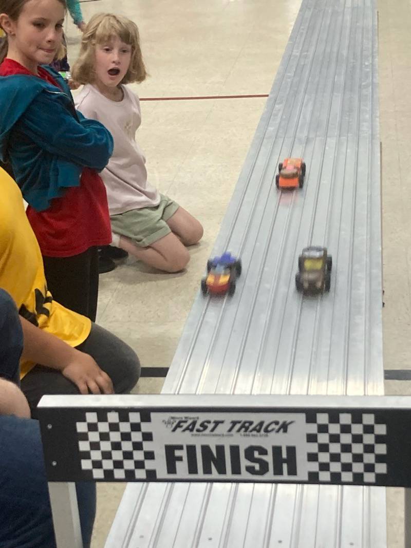 AWANA Pinewood Derby Night at Princeton Bible Church.