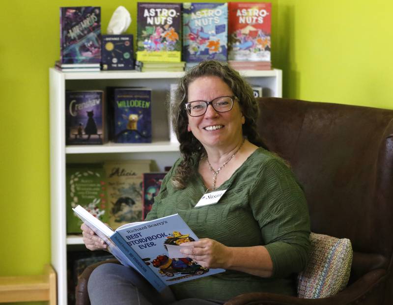 Susan Kelly recently opened, Magical Forest Bookstore, a new local bookstore in Fox River Grove. The store carries books for children through teens in a specially curated selection.