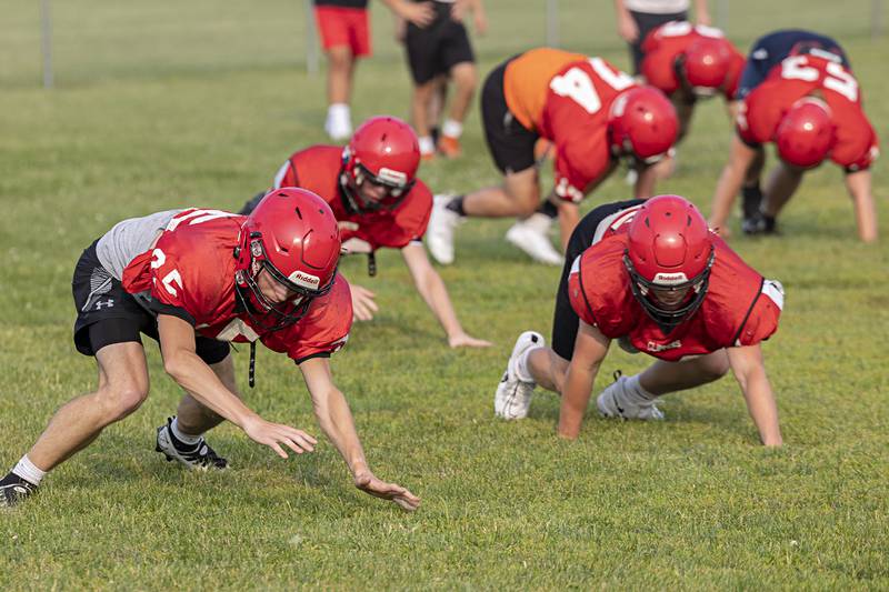 Photos Amboy football camp Shaw Local