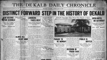 Distinct Forward Step in the History of DeKalb: Historical covers for May 27