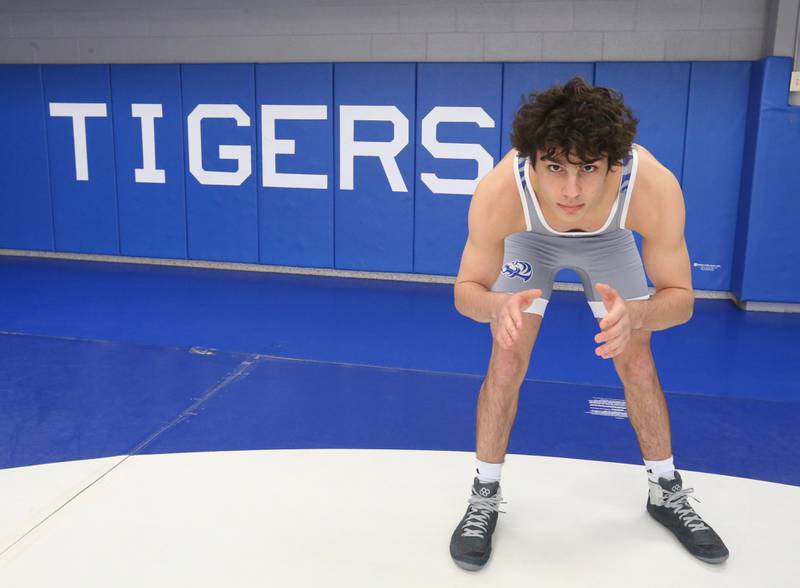 Princeton's Ace Christiansen is the 2023-2024 boys wrestler of the year.