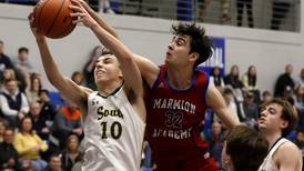 Photos: Crystal Lake South vs. Marmion in a IHSA Class 3A Sectional boys basketball game 