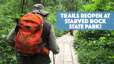 More Trails Reopen At Starved Rock State Park!