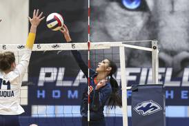 Oswego junior Hannah Herrick is the Record Newspapers Girls Volleyball Player of the Year