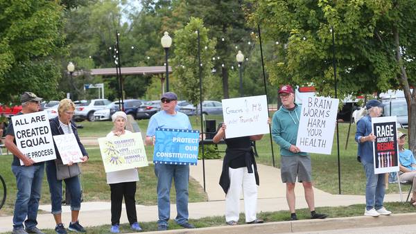 Photos: 'Workers Over Billionaires' protest held in Princeton