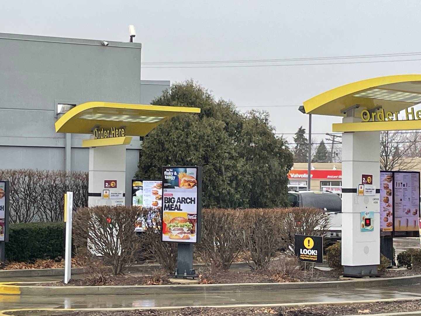 The drive-thru lanes at the McDonald's restaurant at 1039 E .9th St., Lockport seen on Friday, March 6, 2026.