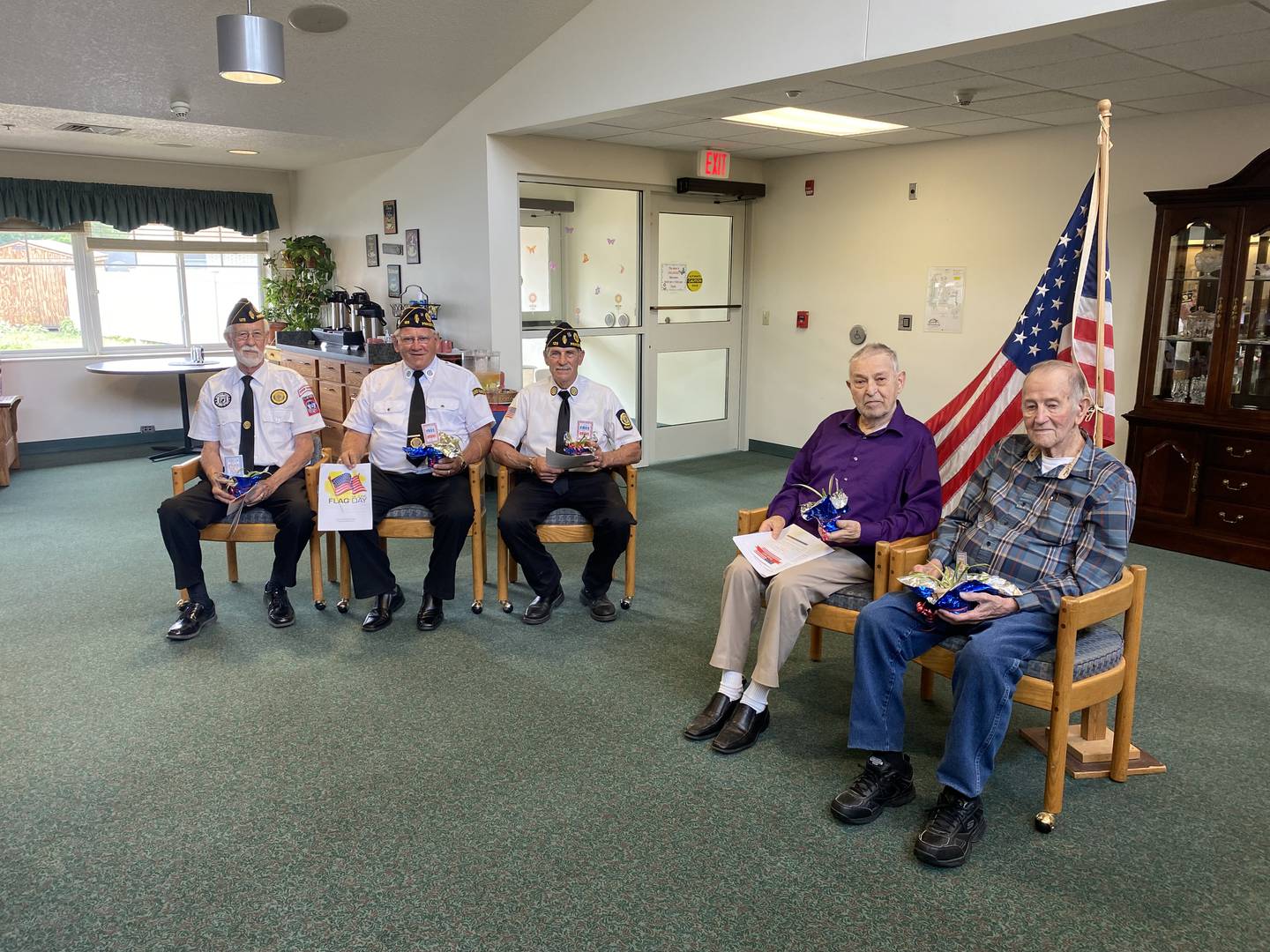 Greenfield Retirement Home in Princeton celebrates Flag Day Shaw Local