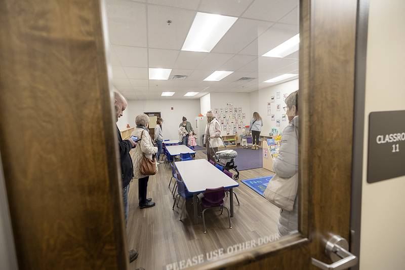 An open house for families whose children are enrolled at the Dixon YMCA's new child care center was held Thursday, Jan. 9, 2025.