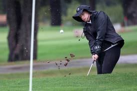 Photos: Sycamore DeKalb co-op, Kaneland, LaSalle-Peru, Ottawa play through rain in I-8 girls golf tournament