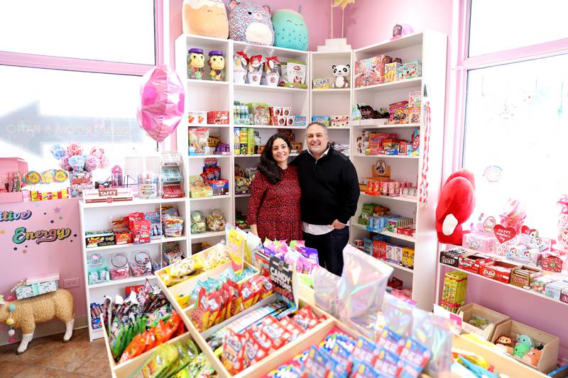 Pablo Perez and Solange Zuniga, who are originally from Argentina, opened The Whimsy Farm Candy Store at 40W134 Campton Crossings Drive just over 4 weeks ago.